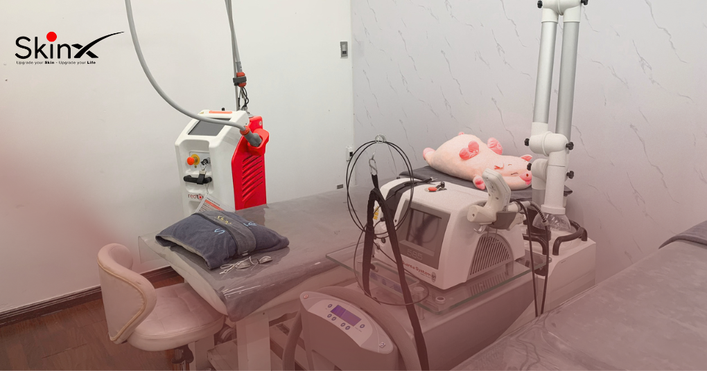 Laser 585 – Giải pháp vàng cho da đỏ, mụn viêm &amp; rosacea